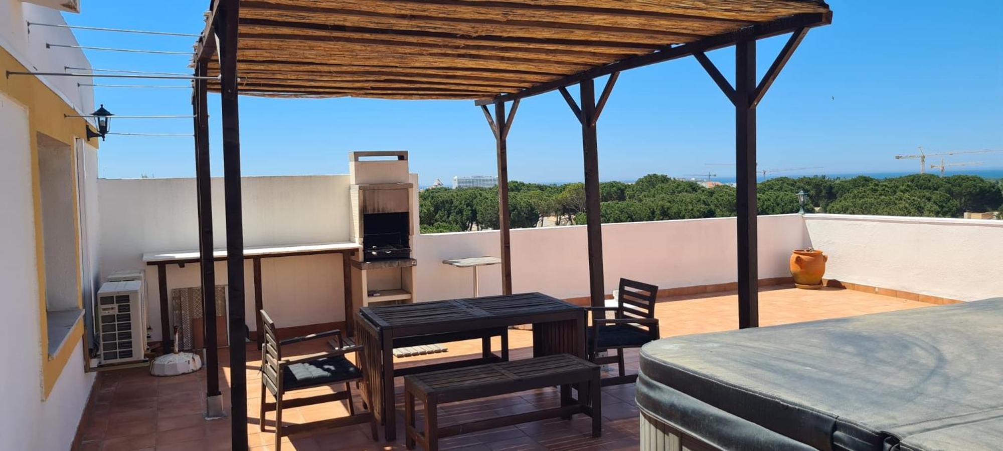 Penthouse With Panoramic View Apartment Vilamoura Luaran gambar